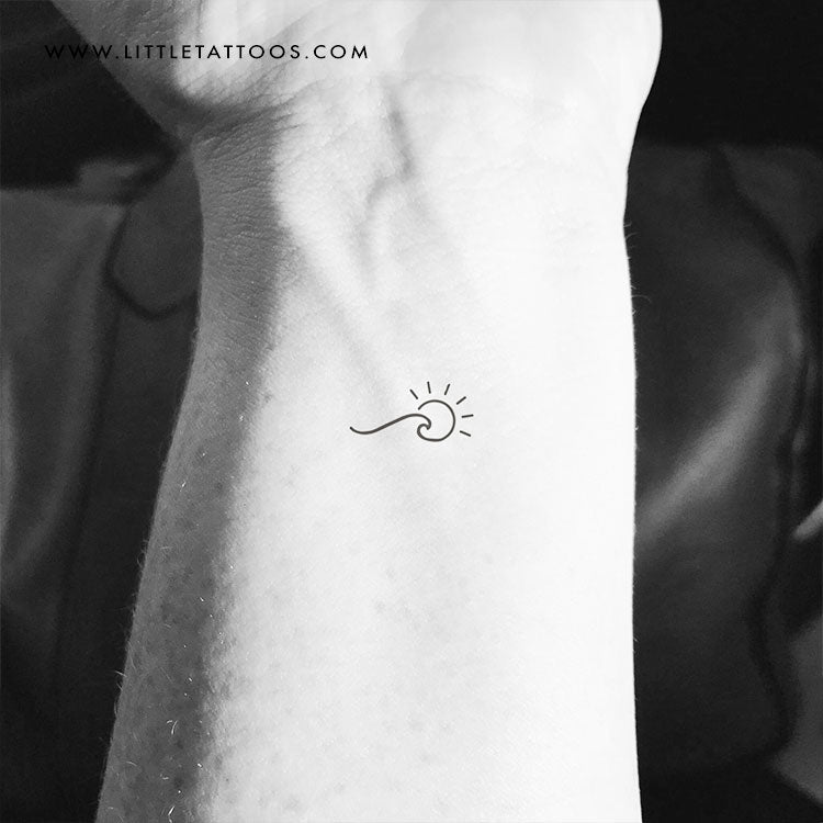Wave and sun tattoo meaning